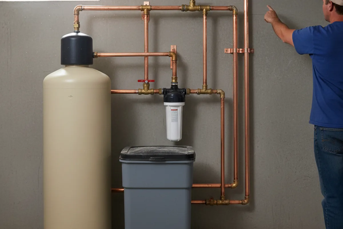 Whole-house water treatment system installed in Young Harris